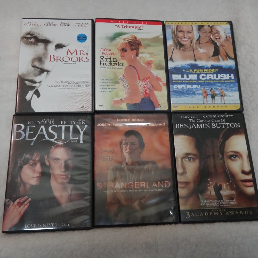 ADVENTURE THRILLER MOVIE 6 PACK DVD LOT